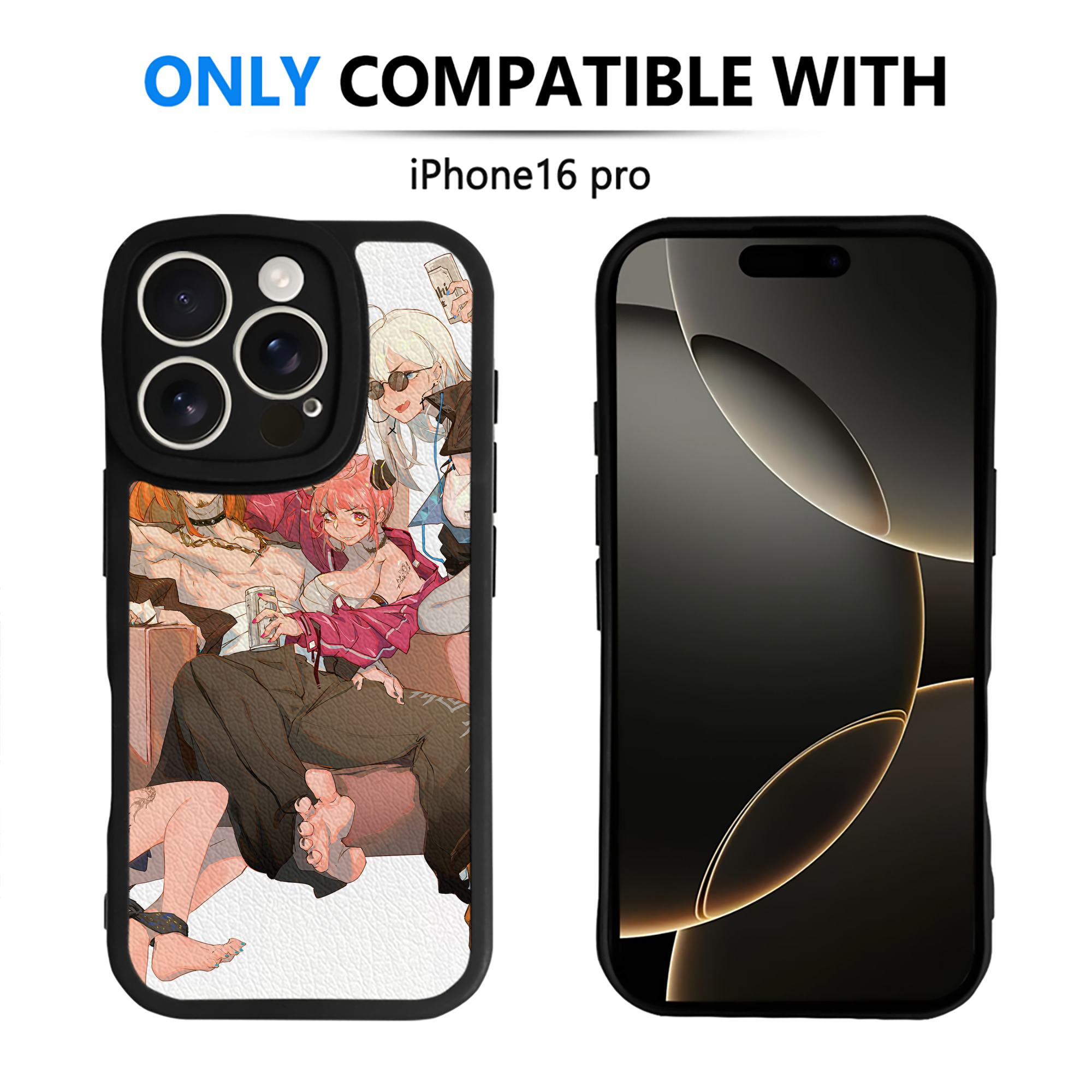 （画像用） SPY×FAMILY间谍家家酒 【iPhone 16シリーズ対応】シリコンスマホケース（レザー調） 材質：シリコン